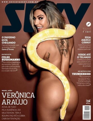 Veronica Araújo nua na sexy